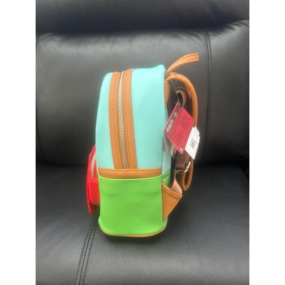 Loungefly Peanuts Snoopy vs. the Red Baron Backpack NWT - Picture 2 of 4